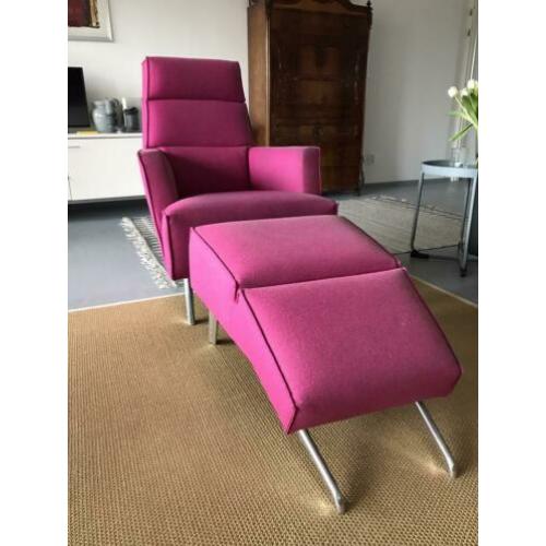 Te koop: Stoel van Design on stock met voetenbankje