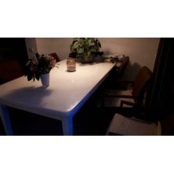 Te Koop witte eettafel