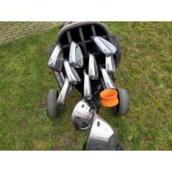 Titleist heren golfset compleet met golftrolley
