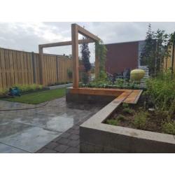 Aanleg tuin, zwembad, vijver, tuinrenovatie
