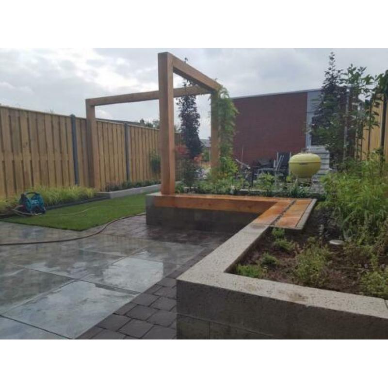 Aanleg tuin, zwembad, vijver, tuinrenovatie