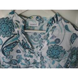 leuke nieuwe tuniek met Paisley motief, mt 46