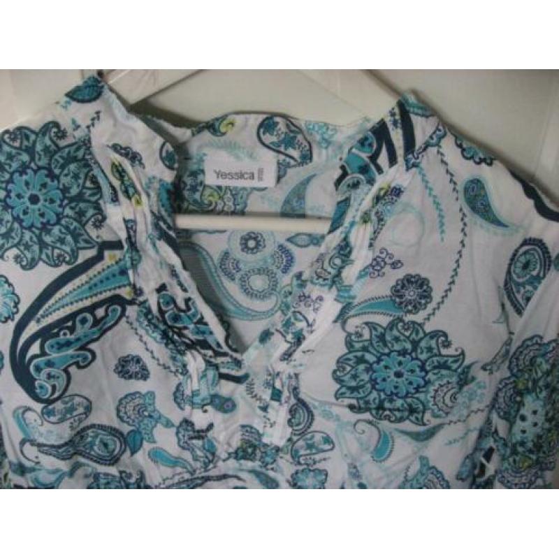 leuke nieuwe tuniek met Paisley motief, mt 46