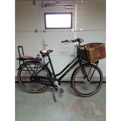 Fiets 28 inch dames Gazelle Miss Grace Black zgan