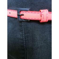 MEXX dikke spijker jurk, 2 lagen + riem NIEUW 122 / 128 D5
