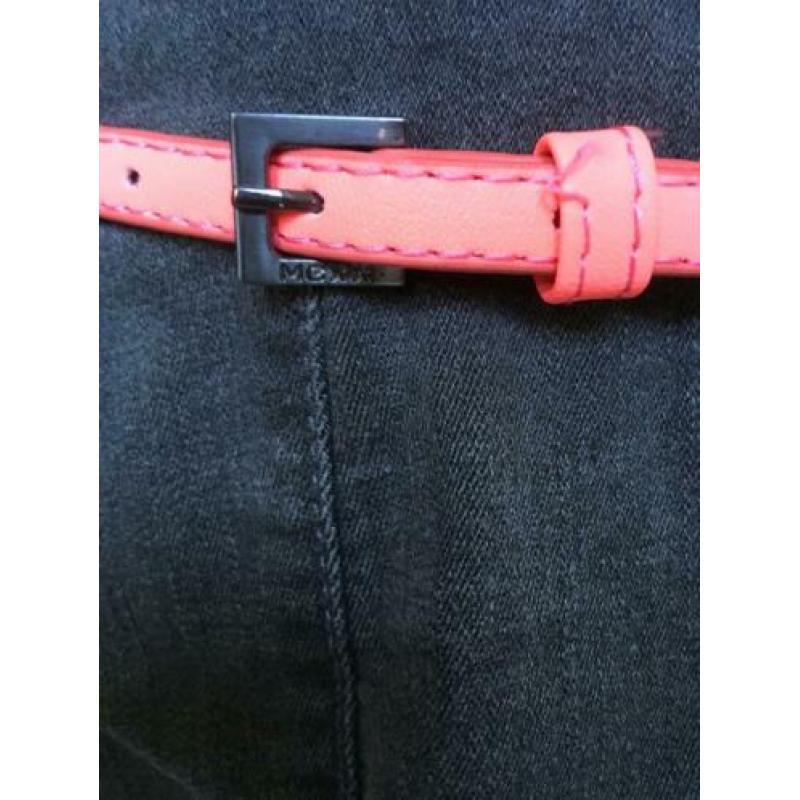 MEXX dikke spijker jurk, 2 lagen + riem NIEUW 122 / 128 D5