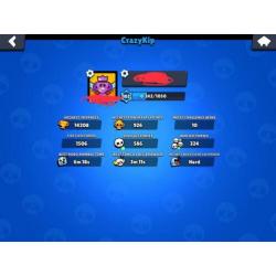 Brawlstars account veel skins 14k lobby proof