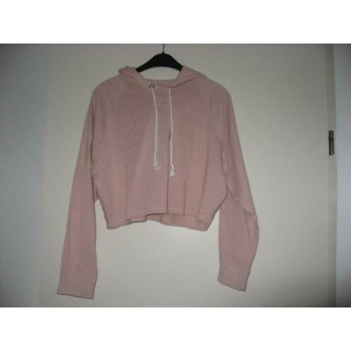 nude roze hoodie, mt M van Divided