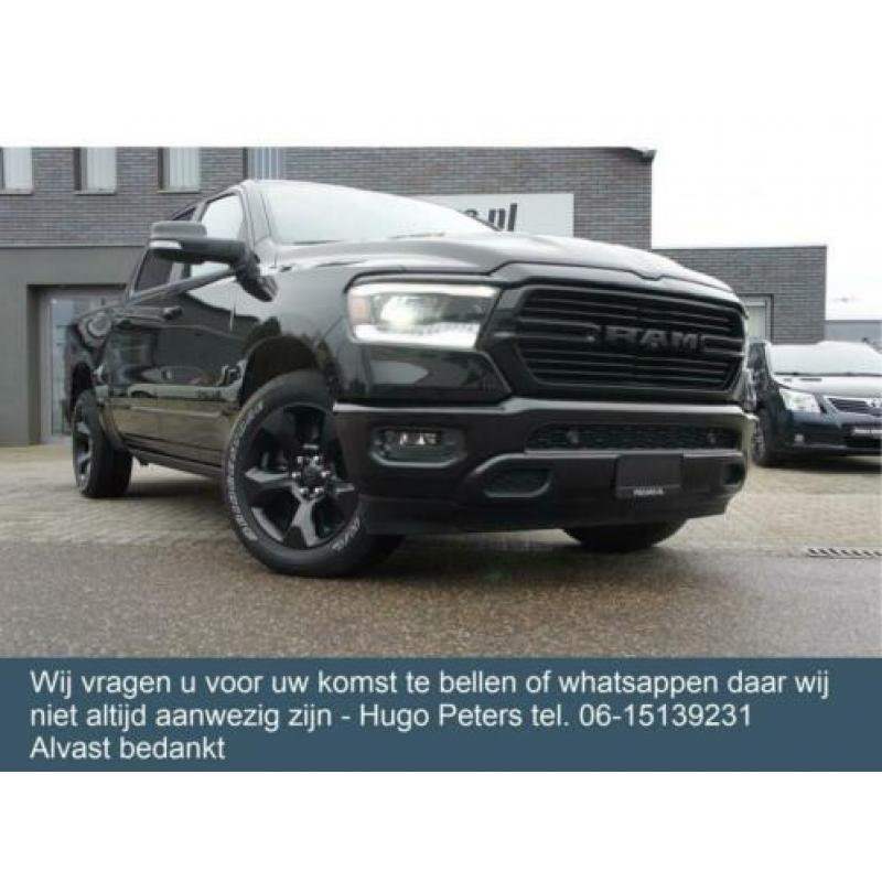 Dodge Ram 1500 5.7 V8 Hemi Black Sport 360cam/ActiveCruise/C
