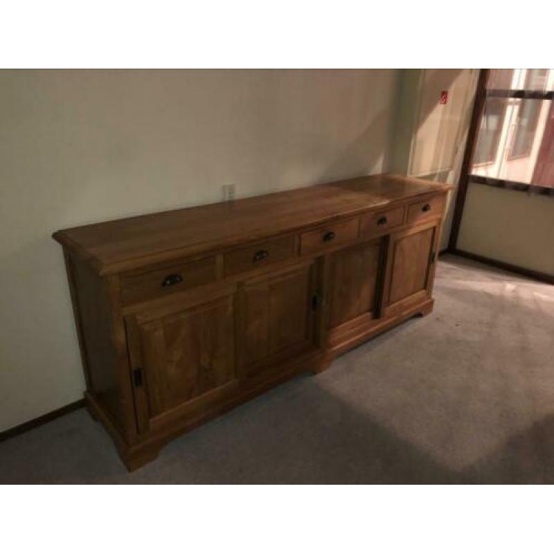 Teak buffetkast groot 240 x 95 x 55