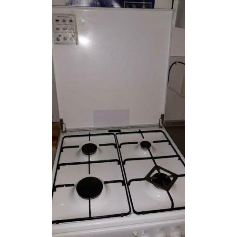 Gasfornuis met elektrische oven