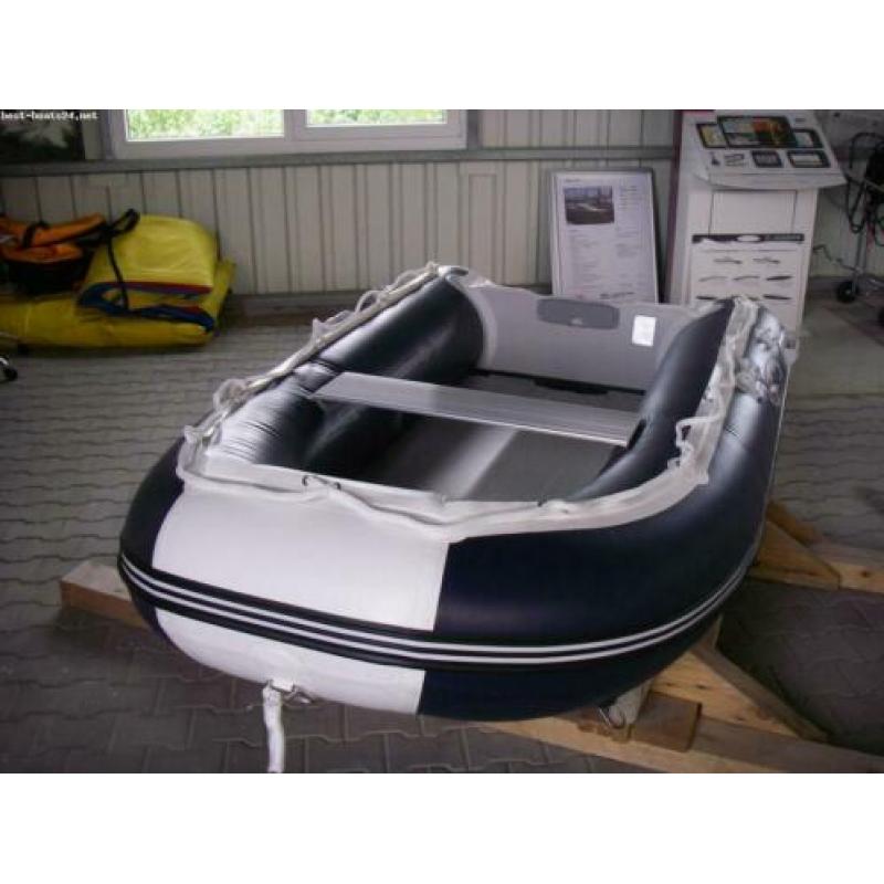 Allpa sens 265 rubberboot aluminium vloer