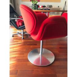 Drie prachtige orginele Artifort Little Tulip stoelen .