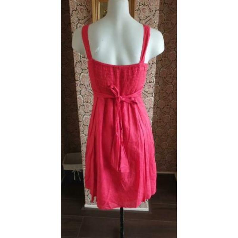 ZGAN rood McGREGOR halter jurkje 36 S, rode jurk, Mc Gregor