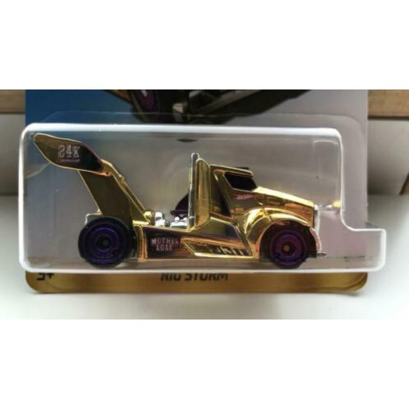 Hot wheels Rig Storm Gold Chrome Edition 2019 Hotwheels