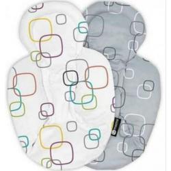 4moms mamaroo 4 zilver grijs inclusief verkleiner NIEUW