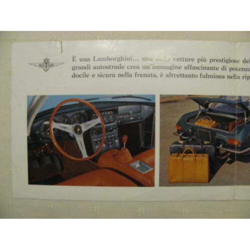 9 Lamborghini 350 GT brochure
