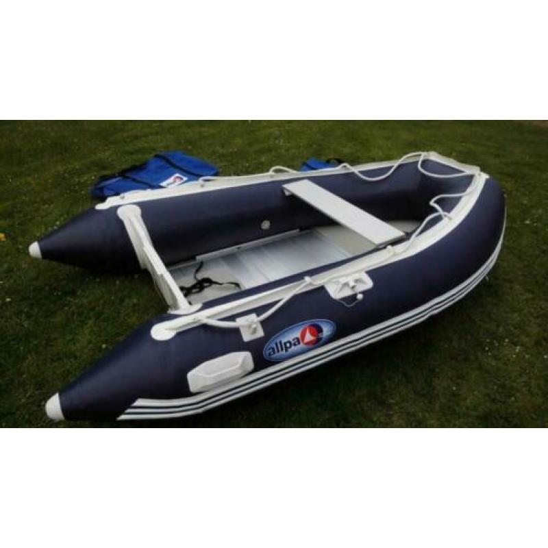 Allpa sens 265 rubberboot aluminium vloer
