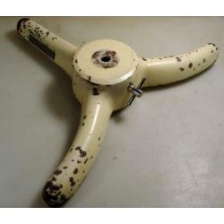 Antieke vintage tandartsboor met voetpedaal