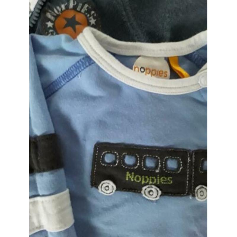 Noppies, mt 62, jasje en shirt