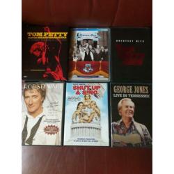 42 muziek dvd's originele 3 euro stuk marillion,thin lizzy l