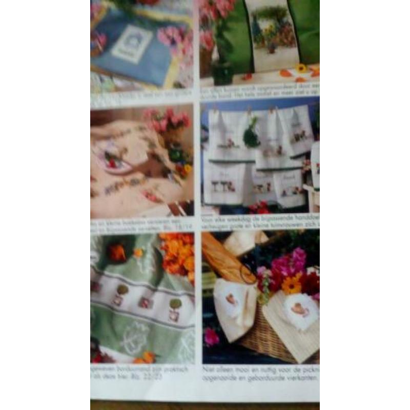 Borduurblad,tuinplezier 70 grote en kleine motieven borduren