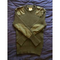 Origineel engels commando trui maat borst 94cm arm 60cm