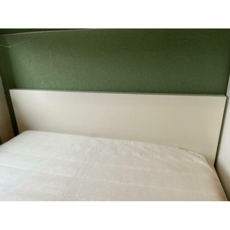 Malm Ikea bed wit | 140x200 | incl. matras & lattenbodems
