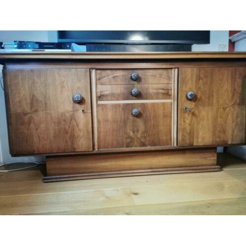 Retro dressoir massief houten kast