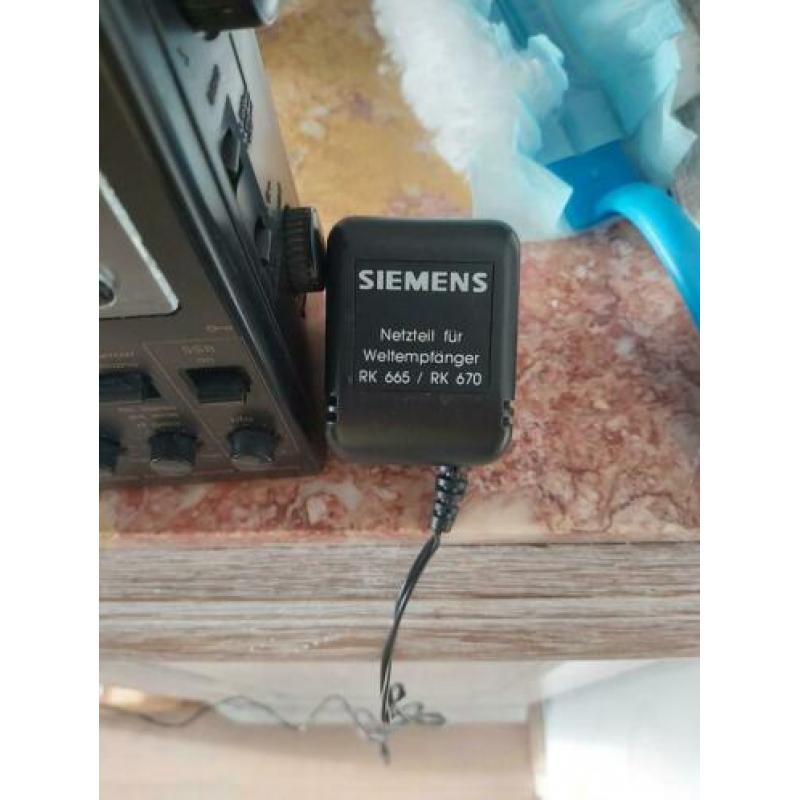 Tekoop een Siemens rk 665 wereldontvanger