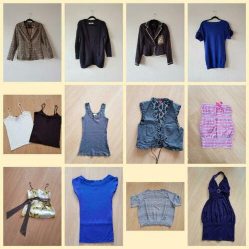 Dames kleding Maat S en M truitjes, vesten, jasjes, jumpsuit