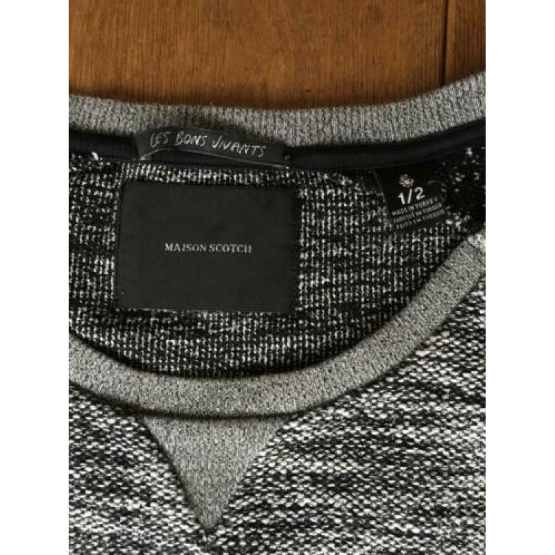 Maison Scotch sweater lange trui/ tuniek/ jurk mt 1/2- S/M