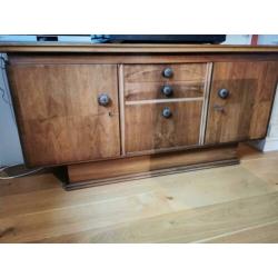 Retro dressoir massief houten kast