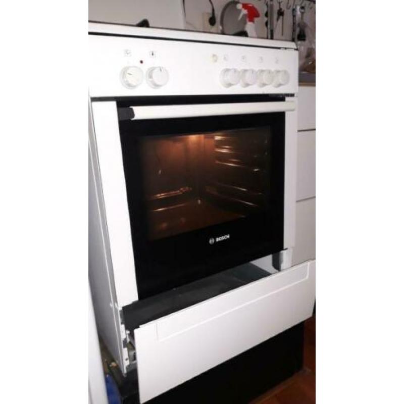 Gasfornuis met elektrische oven