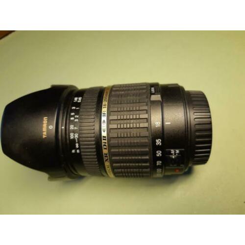Tamron lens Canon AF 18-200 mm 1:3.5 -6.3 macro