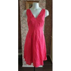 ZGAN rood McGREGOR halter jurkje 36 S, rode jurk, Mc Gregor