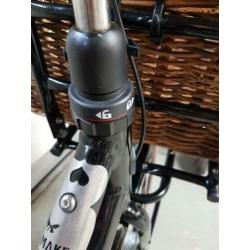 Fiets 28 inch dames Gazelle Miss Grace Black zgan