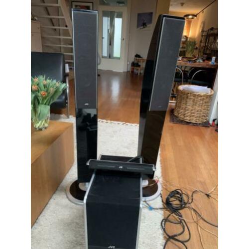 JVC speakers en subwoofer