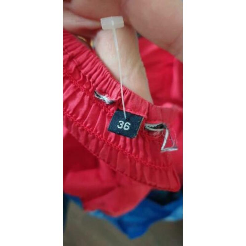 ZGAN rood McGREGOR halter jurkje 36 S, rode jurk, Mc Gregor