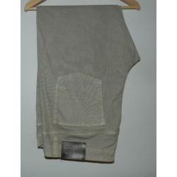 Beige man's World vrije tijdspantalon, maat 60.