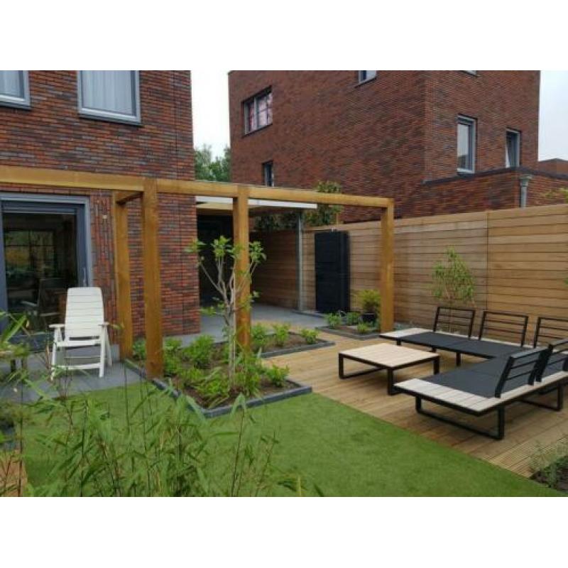 Aanleg tuin, zwembad, vijver, tuinrenovatie