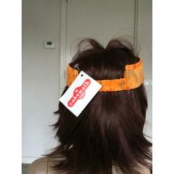 CAKEWALK zonneklep oranje NIEUW mt 110 - 128 D4