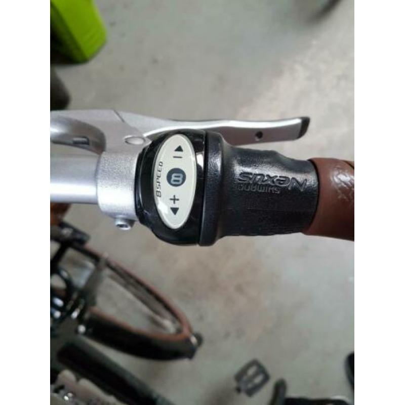 Fiets 28 inch dames Gazelle Miss Grace Black zgan