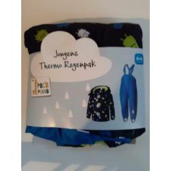 Thermo regenpak maat 86/92 nieuw!