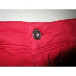 ZGAN: PEPE jeans rood maat M slim fit