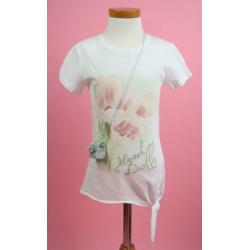 *NIEUW* Silvian Heach Kids t-shirt wit pastel maat 5 (110)