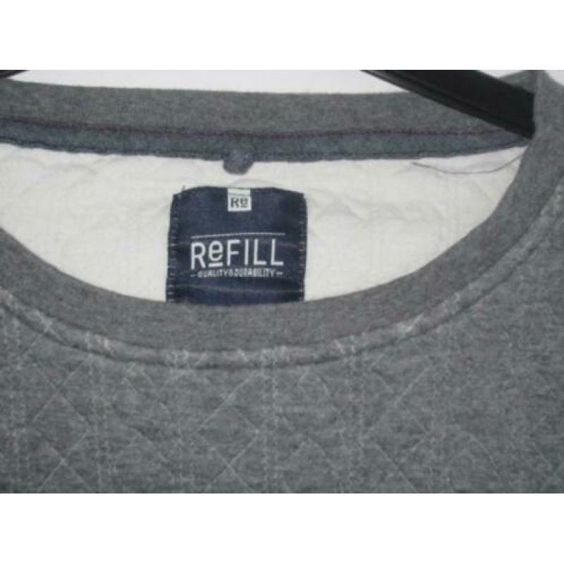 M82: Trui van Refill maat XS/S Grijs