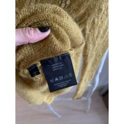 Stella Nova mohair trui okergeel