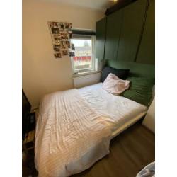 Malm Ikea bed wit | 140x200 | incl. matras & lattenbodems