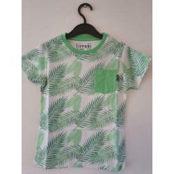 Nieuw Tiffosi t-shirt Boards palm groen blauw wit maat 116